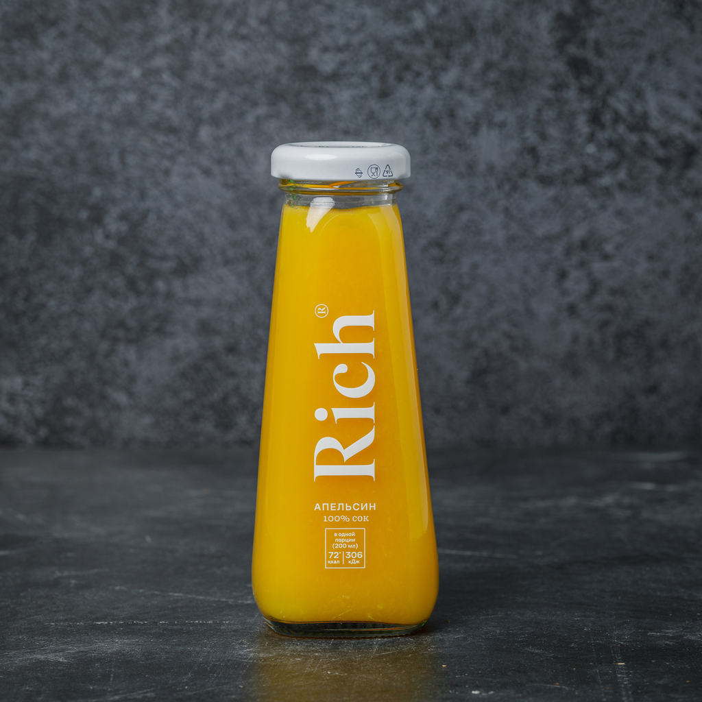 Сок Rich апельсиновый